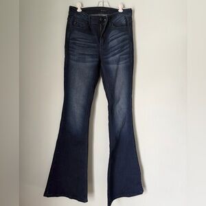 KanCan Dark Wash Flare Jeans Size 26